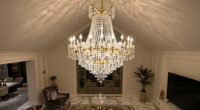 elegant lighting enhances ambiance