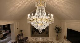 elegant lighting enhances ambiance