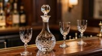 elegant timeless beverage presentation