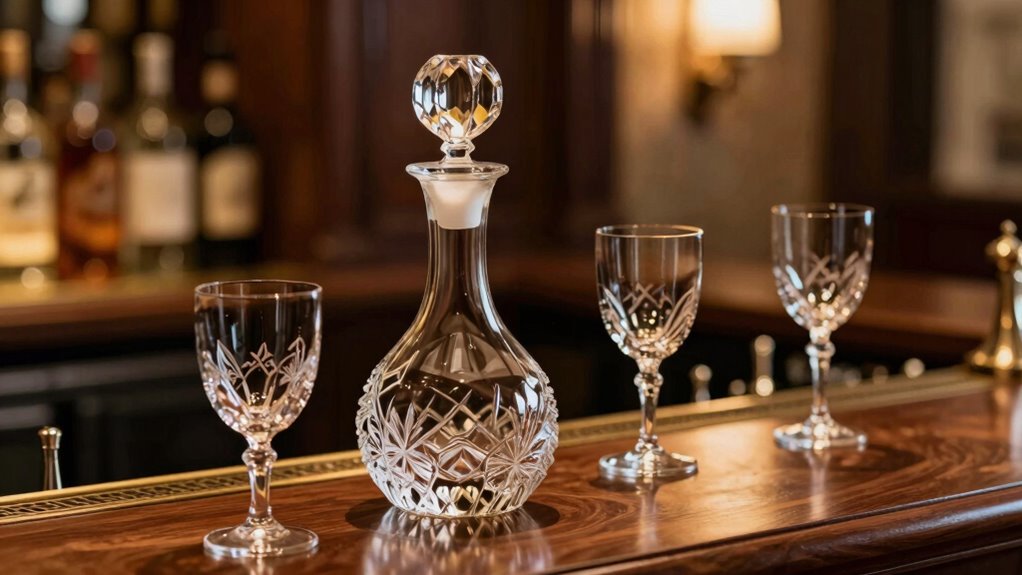 elegant timeless beverage presentation