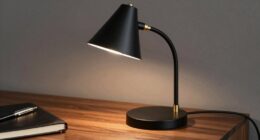 elegant workspace lighting features