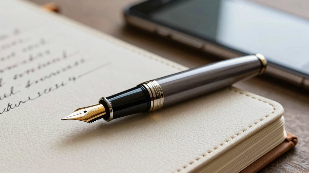 elevate handwriting through tactile artistry