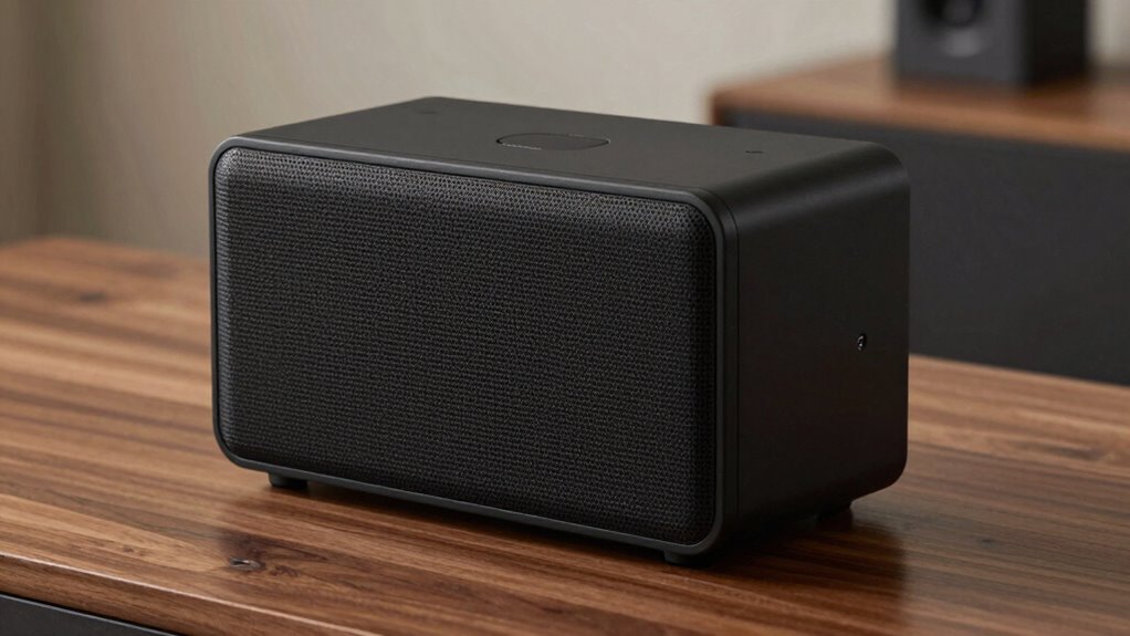 enhanced sound from compact speakers