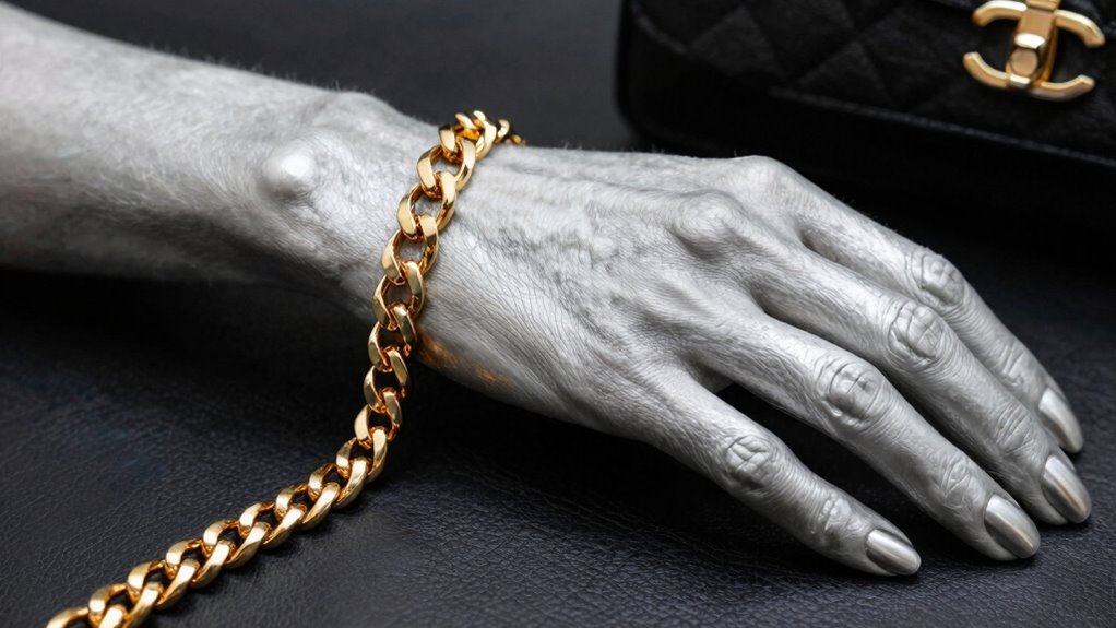 gold chains stay luxurious