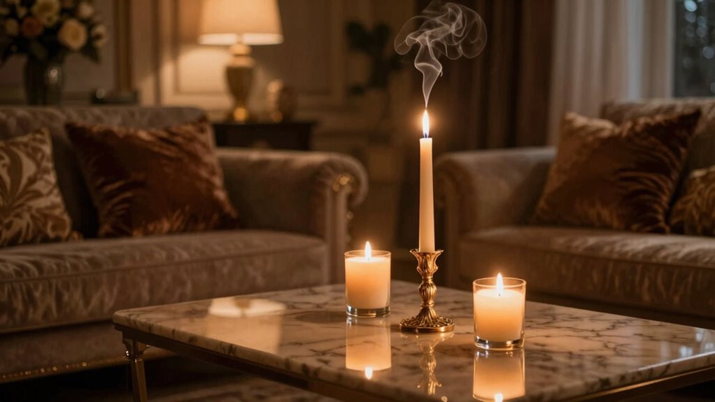 layered candle fragrance experience