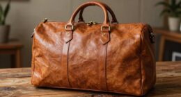 leather weekend bag trend
