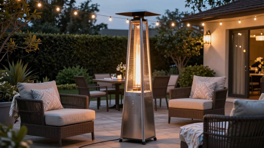 luxurious outdoor heating solutions