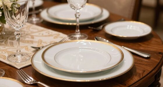 luxurious refined table presentation