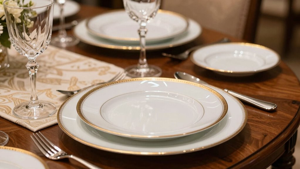 luxurious refined table presentation