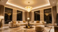 luxurious sophisticated lighting ambiance