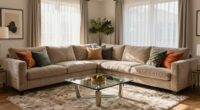 luxurious versatile seating arrangement