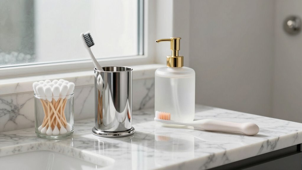 luxury bathroom oral care