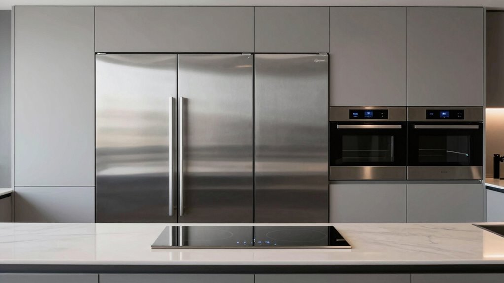 luxury modern kitchen appliances