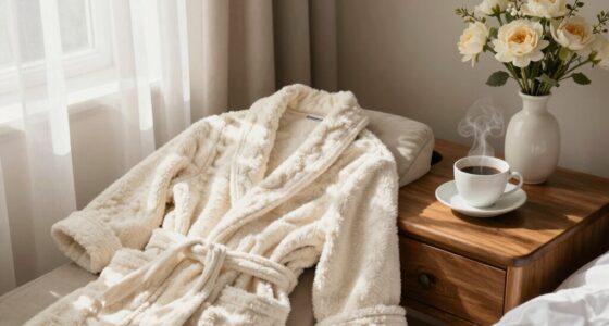 luxury robes enhance mornings