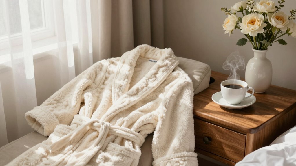 luxury robes enhance mornings