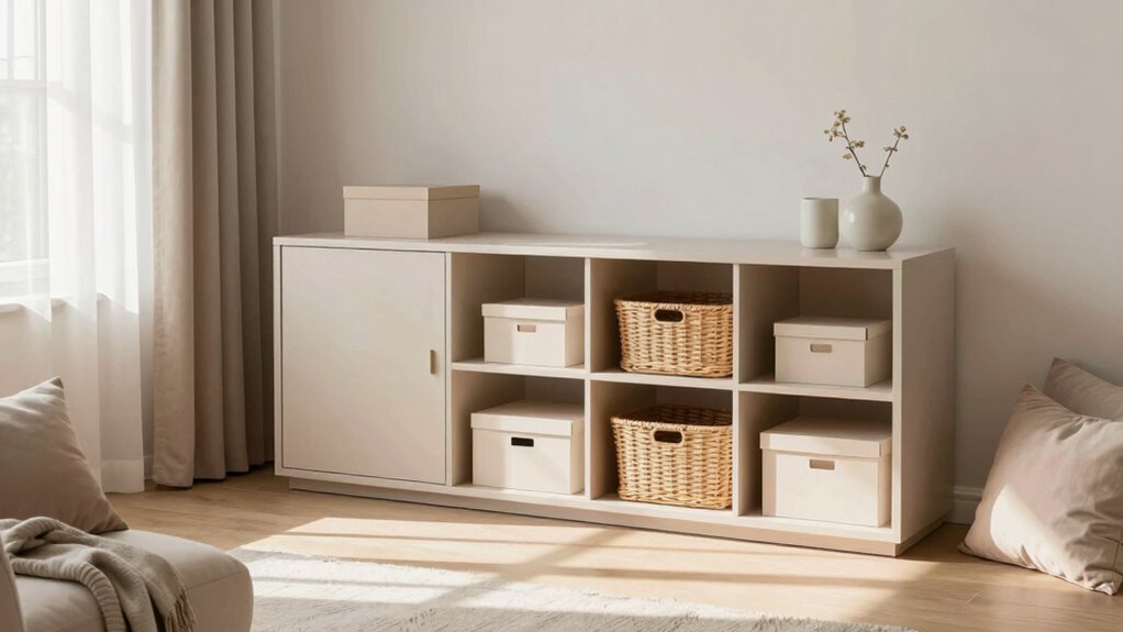 luxury storage enhances calm