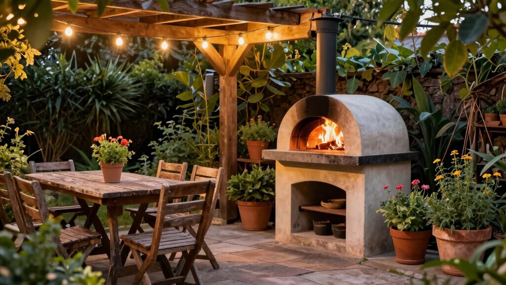 outdoor pizza oven benefits