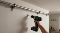 I’m Putting a Curtain Rod on My Entryway Wall (It’s a Smart Storage Trick!)