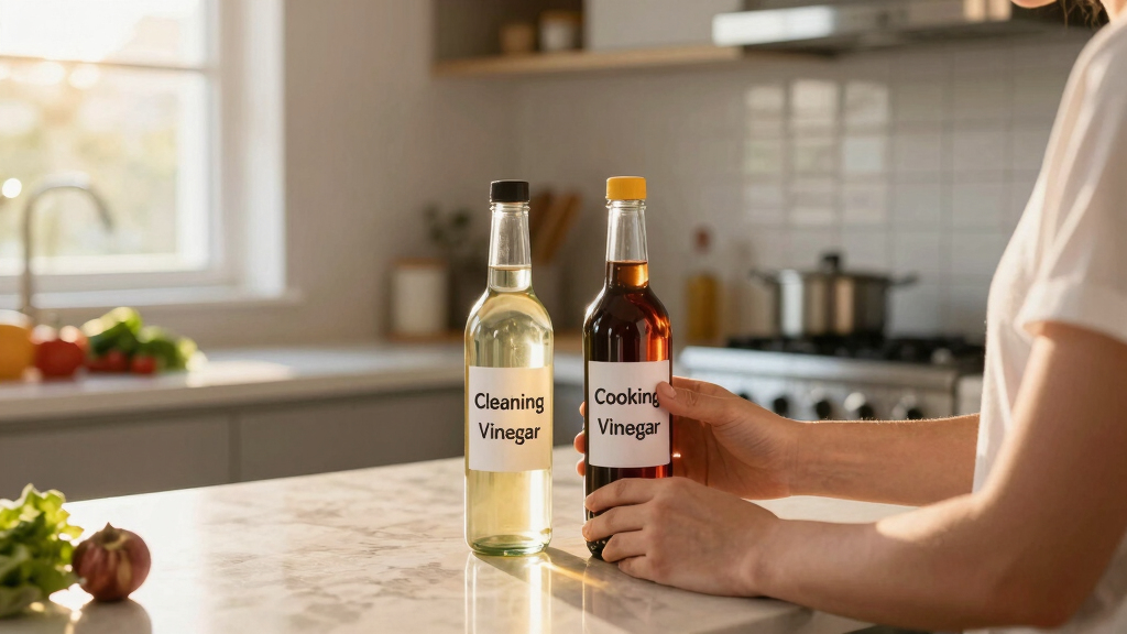 The Difference Between Cleaning Vinegar and Cooking Vinegar May Surprise You