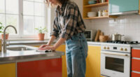 A Dated ’80S Kitchen Got A Bright, Floor-to-Ceiling DIY Renovation