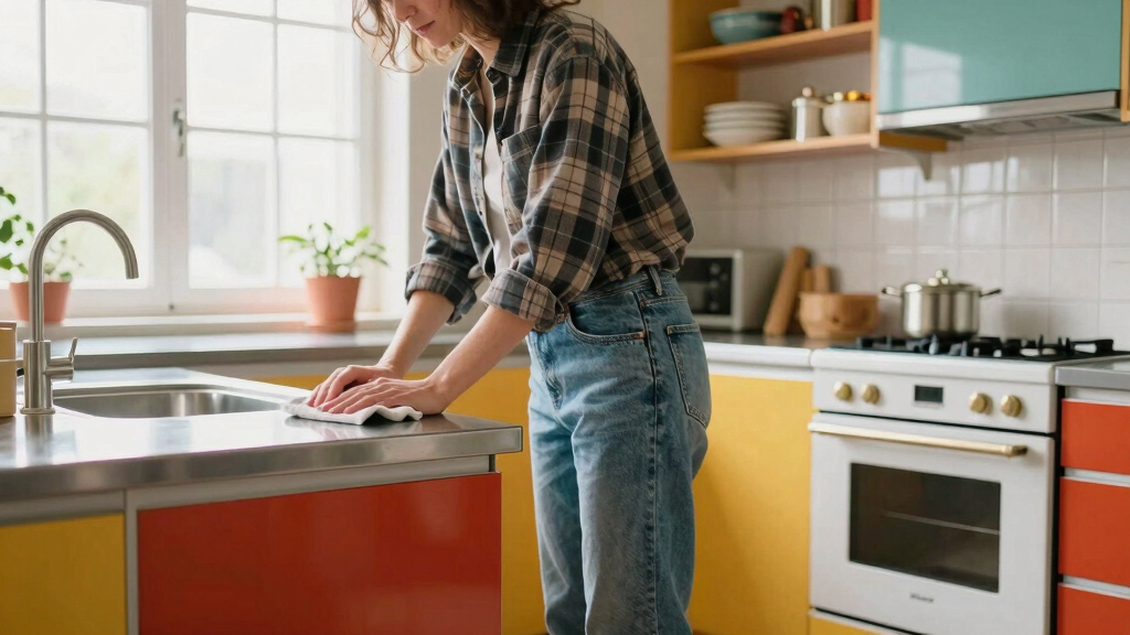 A Dated ’80S Kitchen Got A Bright, Floor-to-Ceiling DIY Renovation