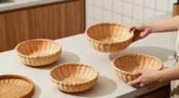 Aldi Just Dropped $10 Scalloped Woven Baskets And Trays