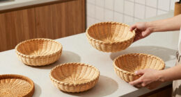 Aldi Just Dropped $10 Scalloped Woven Baskets And Trays