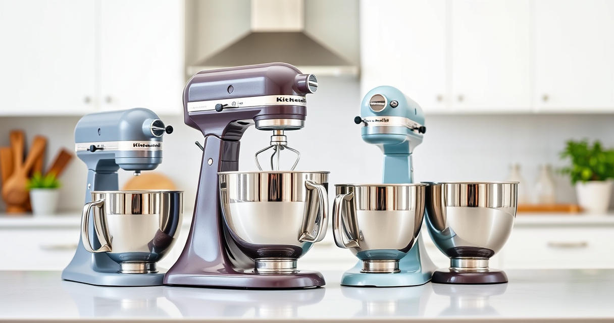 Best KitchenAid Stand Mixers for Beginners: Top Picks
