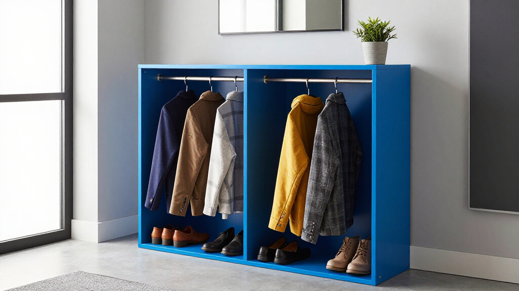 IKEA Is Selling A $35 Entryway Storage Set In An Electric Blue Color