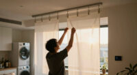 The IKEA Store Convinced Me to Hang Room Dividers from the Ceiling