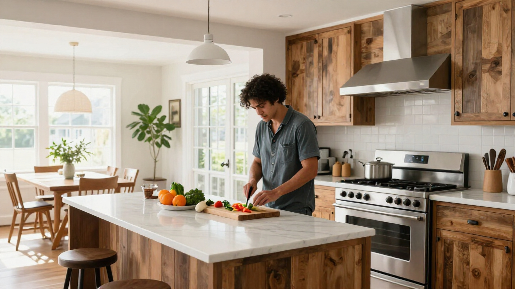 A Modern Farmhouse Redo Turned A “Tunnel-Like” Kitchen Into An Open Retreat