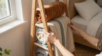 Aldi's Best-Selling Blanket Storage Ladder Is Finally Back