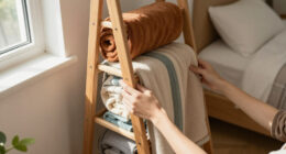 Aldi's Best-Selling Blanket Storage Ladder Is Finally Back