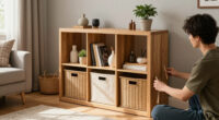 I Created A Pretty IKEA BILLY Hack That Seriously Cuts Clutter