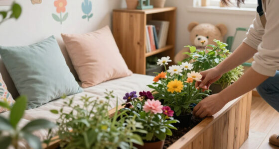 This Nursery’s Floral Bed Nook Is What Cozy, Whimsical Dreams Are Made Of