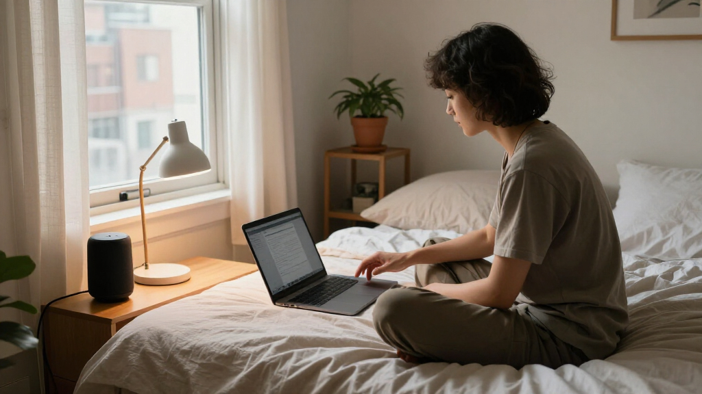 A Tiny Corner Of An NYC Bedroom Became The Most Inspiring Office