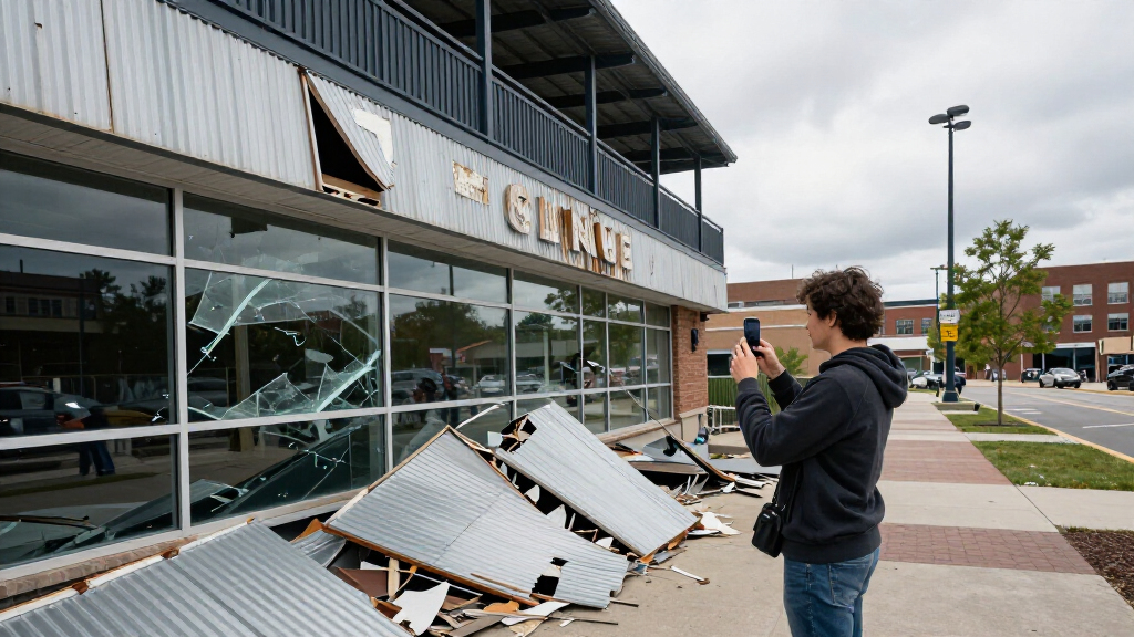 Beleaguered Rogers Stadium Suffers Toronto Storm Damage - Global News