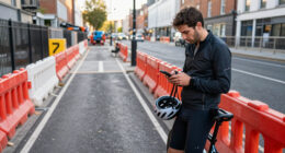 Construction Begins On Dublin’s First Middle-of-the-road Cycle Path - The Irish Times