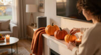 How To Make Orange Fall Decor Look Cozy, Not "Tacky"