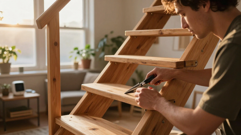 I Built My First Set Of Stairs