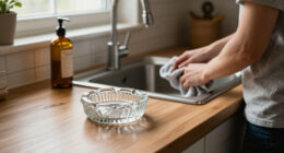 I’m Putting A Vintage Glass Ashtray By My Kitchen Sink (It’s So Pretty!)