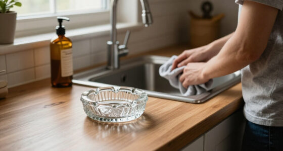 I’m Putting A Vintage Glass Ashtray By My Kitchen Sink (It’s So Pretty!)