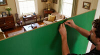 They Turned Their Beige 1900S Parlor Into A Bold, Green “Analog Room”