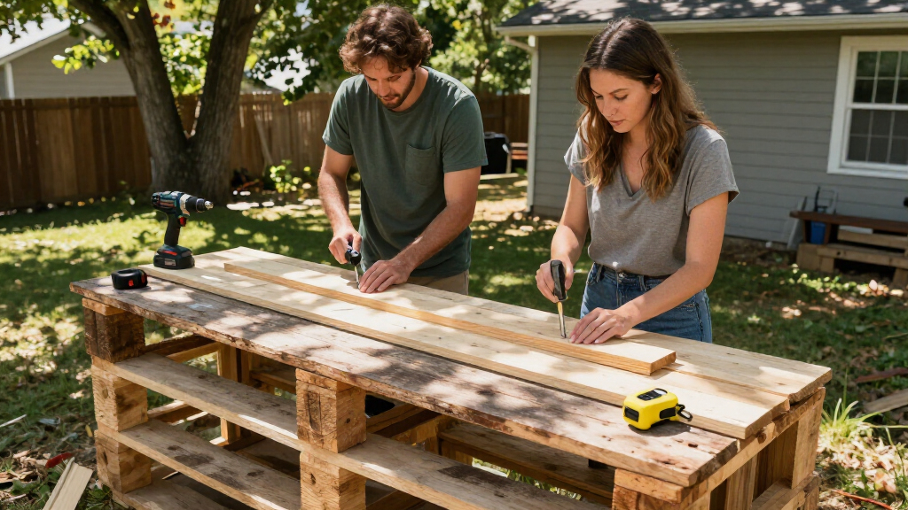 This DIY Couple Built The Coolest Backyard Bar For Almost Nothing — Here’s How