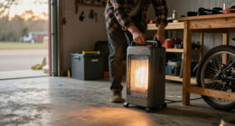 Keep Your Garage Warm This Winter With Lowe's Compact But Powerful Solution