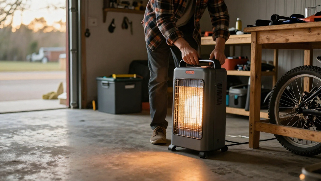 Keep Your Garage Warm This Winter With Lowe's Compact But Powerful Solution