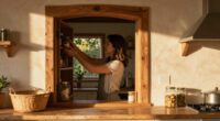 Skip Traditional Pantry Doors: There's A Cuter Way To Add A Rustic Touch To A Kitchen