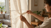 Skip Traditional Window Treatments: This Easy DIY Is Cheaper & Looks 'Bougie On A Budget'