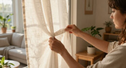 Skip Traditional Window Treatments: This Easy DIY Is Cheaper & Looks 'Bougie On A Budget'