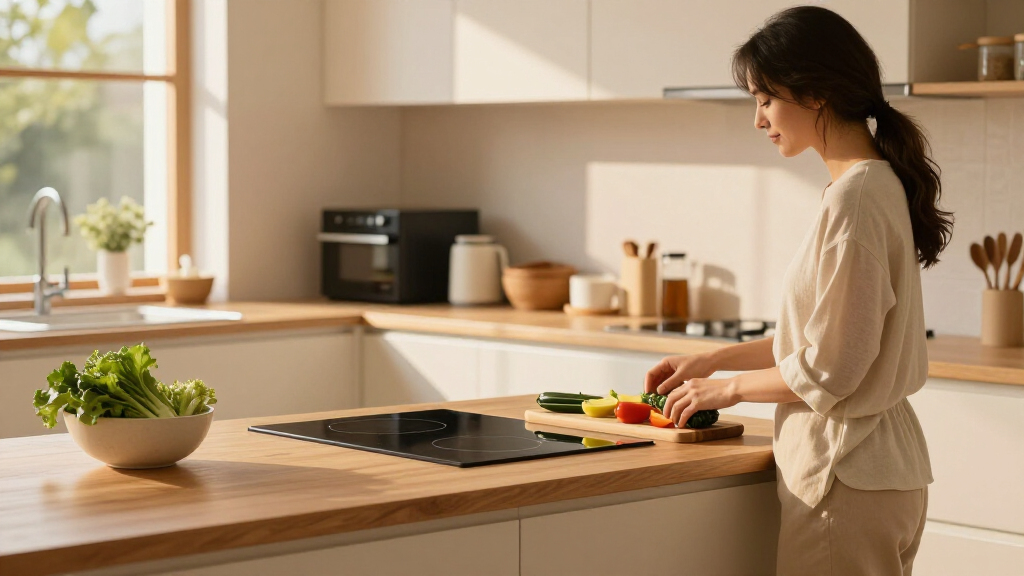 This Petite Japandi Kitchen Is A Masterclass In How To Balance Style And Function In A Tiny Space